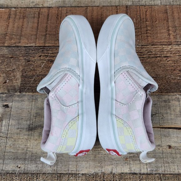 Vans Classic Slip On Checkered Toddler Sz 11 Colorful Casual Sneakers School - Picture 7 of 9